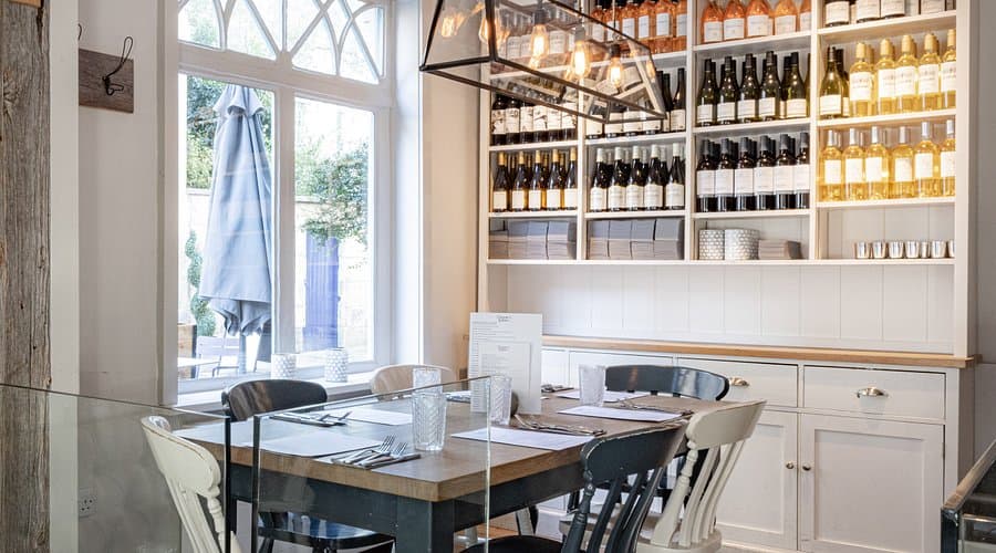 Inside Clayton's Kitchen restaurant